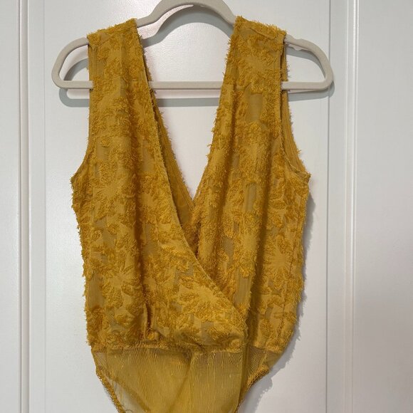 Mia Joy Yellow Body Suit - Picture 1 of 4